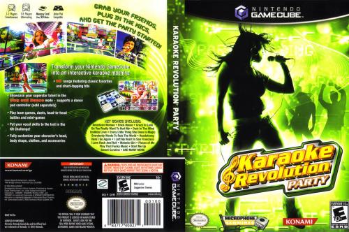 Karaoke Revolution Party Cover - Click for full size image